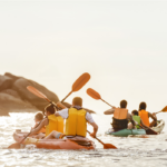 Kayaking through serene mangrove forests in Phang Nga Bay, Phuket, an eco-friendly travel experience